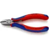 Image de Pince coupante de côté knipex pour électromécanicien - 160 mm - 76 12 125 76 12 125