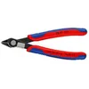 Image de Knipex Super-Knips 78 91 125 pour lélectronique et la mécanique de précision Pince coupante pour circuits imprimés ave