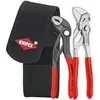 Image de Jeu de pinces - KNIPEX - Cobra 125 mm & Multiprise 150 mm - Étui inclus - Acier - Noir