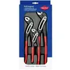 Image de Jeu de 3 pinces multiprises ALLIGATOR® - KNIPEX - Poignées antidérapantes - Acier noir