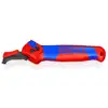 Image de Couteau à dégainer avec sabot de guidage knipex 16 50 145 sb 858688