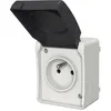 Image de Prise double étanche - Aquatop - Ref. 9673 - IP54 - Prêt à poser - Monophasé