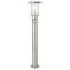 Image de Potelet extérieur YORK acier 1x60W capteur IR - BRILLIANT - 44799-82