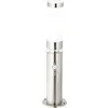Image de Borne extérieure avec détecteur - Brilliant - BOLE - 50x119cm - E27 + LED intégrée - Gris - IP44