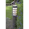 Image de Borne D'extérieur Led H51cm Oskar - - Marron Rouille - Design Contemporain