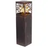 Image de Borne Extérieure Whitney - - Coloris Rouille - Métal/plastique E27 1x52w