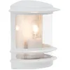 Image de Applique murale extérieure Hollywood - Brilliant - Blanc - Ampoule E27 max 60 W