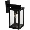 Image de Applique Extérieure Gaia Descendante Noir Métal/verre E27 1x60w -