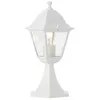 Image de Borne extérieure NISSIE blanc - Brilliant - Métal/verre - IP44 - 1xE27 60W