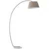 Image de Lampadaire brok marrongris h196cm