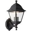 Image de Applique extérieure montante NISSIE - BRILLIANT - noir métal/verre - E27 1x60W