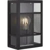 Image de Applique extérieure GETTA noire - Brilliant - E27 max 40W - Métal/Plastique IP44