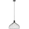 Image de Suspension - BRILLIANT - Blacky - 40cm - Noir Mat - Vintage - E27