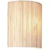 Image de Applique murale - Brilliant - Wimea - 26x12x23cm - E27 52W - nature - métal et jonc de mer