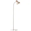 Image de Lampadaire - Brilliant - ERENA - 150 x 35 x 25cm - E27 1x60W - taupe - métal et bois