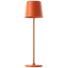 Image de Lampe Table Led Rechargeable Usb Kaami Orange Mat 2w 310lm Ip44 3000k Dimmable Brillant