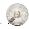Image de Lampe à poser - Brilliant - Belado - 23 5x25cm - E27 1x25W - noir et verre fumé