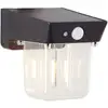 Image de Applique Extérieure - - Parson - Led Et Solaire - Détecteur De Mouvement - Plastique - 3,7 W - Noir