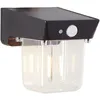 Image de Applique extérieure - BRILLIANT - PARSON - LED et solaire - Détecteur de mouvement - Plastique - 37 W - Noir