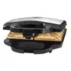 Image de Bomann St 1372 Cb Gaufrier Et Appareil À Croque-monsieur 750 W Noir, Acier Inoxydable