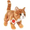 Image de Hermann Teddy Peluche Chat Rouge Debout 20 Cm Jouet