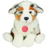 Image de Hermann Teddy Peluche Chien Chiot Australian Shepherd Assis 22 Cm Doux