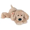 Image de Peluche - Chien souple - Beige - 40 cm - Intérieur - Mixte
