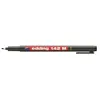 Image de Marqueur permanent pour verre et plastique - EDDING - edding 142 - Noir - Pointe 1 mm - Opaque - Indélébile - Verre