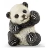 Image de Figurine bébé panda - SCHLEICH - Bébé Panda Jouant - Figurine animale miniature - 1 figurine - Plastique - Noir et blanc