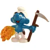 Image de Les Schtroumpfs Figurine Schtroumpf Paysan Avec Faux 6 Cm en occasion ou reconditionné
