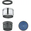 Image de Mousseur - GROHE - Chromé 13927000 - Filetage externe - Aérateur classe C - 30 l/min à 3 bars