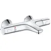 Image de GROHE Mitigeur thermostatique Bain / Douche Precision Trend protection anti-brûlure raccord fileté 1/2 chromé 34227002