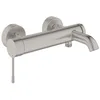 Image de GROHE - Mitigeur monocommande Bain / Douche Essence inox brosse - supersteel