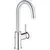 Image de Mitigeur monocommande Lavabo - GROHE - Taille L - Chromé - Pivotant - Economie deau