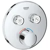 Image de Mitigeur encastré 2 sorties GROHE 29145000 - Chromé - Economie deau - Convient pour Lavabo et vasque