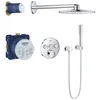 Image de Set de douche - GROHE - SmartControl 34709000 - Mitigeur mécanique - Finition chromée - 3 sorties