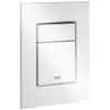 Image de Grohe Plaque commande Skate Cosmopolitan vertical blanc alpin