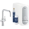 Image de GROHE mitigeur monocommande à "U" avec système BLUE HOME pour 3 types d'eau 31456001A (Chrome - acier chromé)