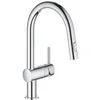Image de Mitigeur dévier GROHE MINTA BEC-C douchette 2 jets - Chromé - Laiton - 223mm profondeur