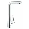 Image de Mitigeur - Grohe - Zedra - Douchette extractible - 2 jets - Chromé