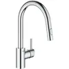 Image de Grohe Mitigeur Évier Monocommande Concetto 31483002 -bec Tube Pivotant -rotation 360°