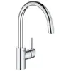 Image de Mitigeur dévier - GROHE - CONCETTO - Mousseur extractible - Bec haut - Finition chromée