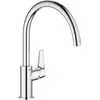 Image de Mitigeur Monocommande Evier - 31554001 - Col De Cygne - Chromé - Métal - Gris