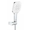 Image de Support Mural - GROHE - 26588LS0 - 3 Types de Jets - Blanc Lune - Rainshower 130