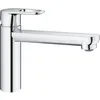 Image de Robinet Évier De Cuisine Start Flow, Mitigeur Monocommande Avec Mousseur Économique D'eau, Rotation 140°, Chromé, 316910