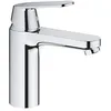 Image de Mitigeur de lavabo - GROHE - Eurosmart Cosmopolitan - Chrome - Tirette Push-Open - Finition Chromée