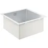 Image de GROHE Évier en acier inoxydable K700 31578SD1 - A encastrer - 1 bac - sans égouttoir - 464x464 cm - Inox