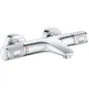 Image de GROHE Mitigeur thermostatique douche Precision Feel montage mural indicateur de température filtres intégrés chromé 34788000