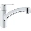 Image de Mitigeur cuisine avec douchette Start - GROHE - Monotrou sur plage - Cartouche en céramique 35 mm - Chrome