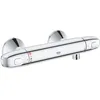 Image de Mitigeur thermostatique de douche mural GROHTHERM 1000 - GROHE - Gris - Chromé - Economie deau